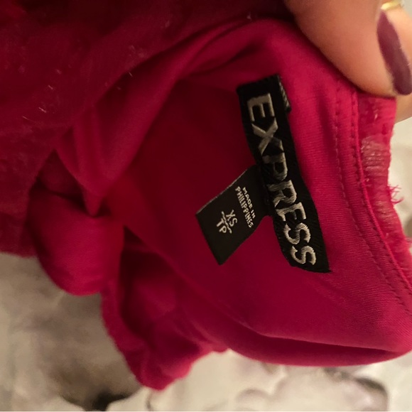 Bebe black and pink dress XS - Picture 3 of 3